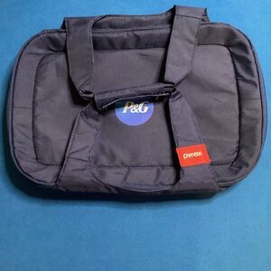 Pyrex Vintage Portable Insulated Casserole Carrier Bag Hot Or Cold Travel To Go